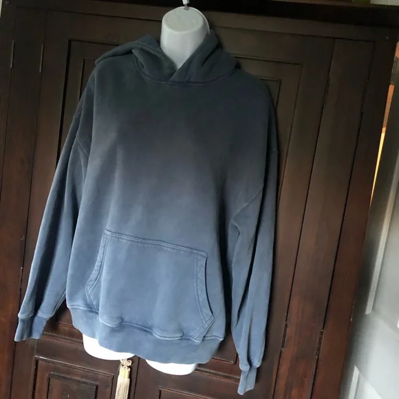 A&F Women's Essential Popover Blue Hoodie Size XS - Picture 3 of 10